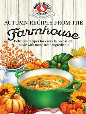 cover image of Autumn Recipes from the Farmhouse